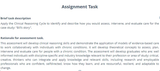 clinical reasoning cycle question