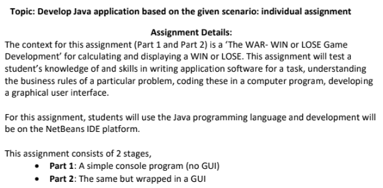 application assignment