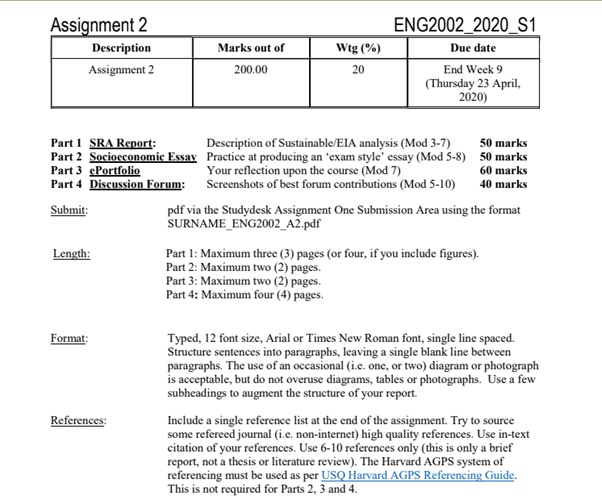 mining engineering assessment