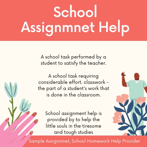school assignment help